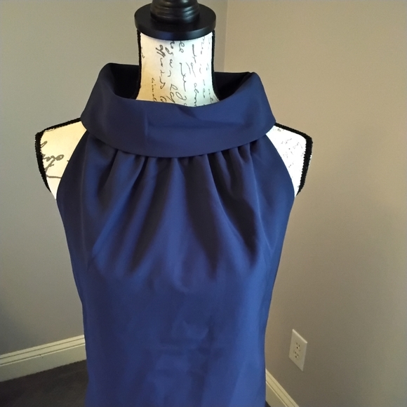 NWT Sail to Sable (STS) Navy Blue Dress - XL - Picture 5 of 11